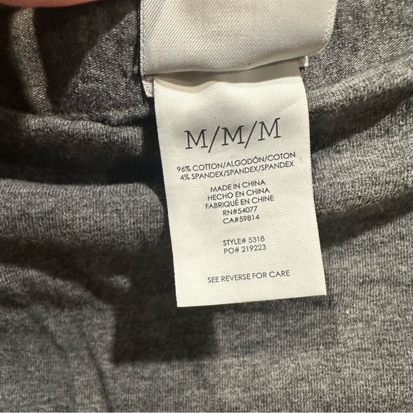 CAbi Heather Gray Skirted Leggings – Size M - Picture 8 of 9